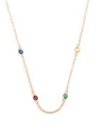 Matchesfashion.com Alison Lou - Sapphire, Ruby, Emerald & Gold Twister Necklace - Womens - Yellow Gold