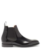 Mens Shoes Church's - Gatwick Square-toe Leather Chelsea Boots - Mens - Black