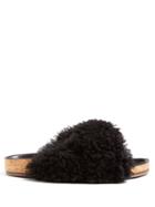 Chloé Kerenn Shearling Slides