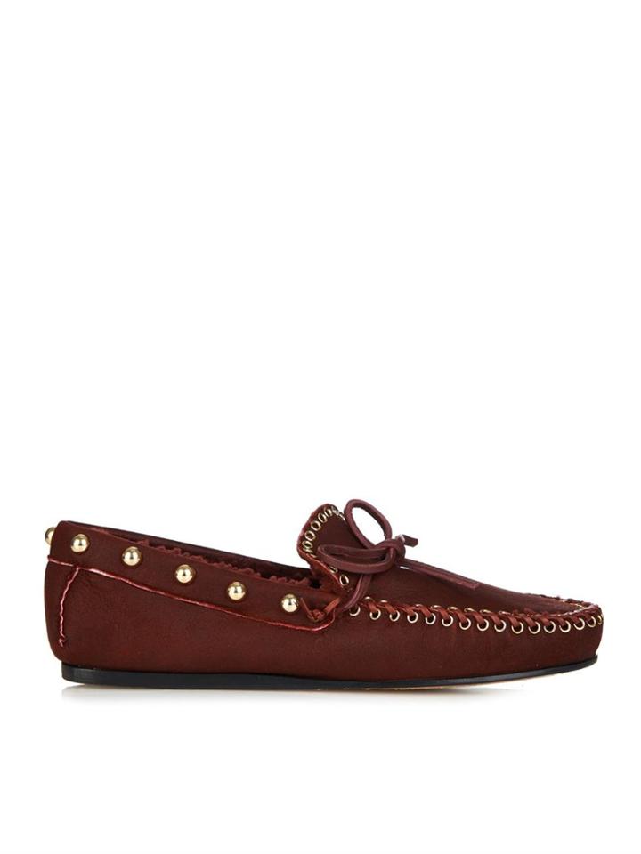 Isabel Marant Etty Suede And Shearling-lined Flats