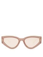 Matchesfashion.com Dior Eyewear - Catstyledior1 Cat Eye Acetate Sunglasses - Womens - Light Brown