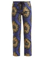 Isabel Marant Rupsy Floral-print Cropped Jeans