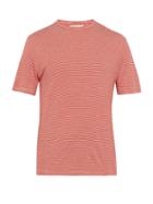 Matchesfashion.com Officine Gnrale - Striped Jersey T Shirt - Mens - White Multi