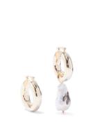 Joolz By Martha Calvo - Paradise Mismatched Pearl & Gold-plated Earrings - Womens - Pearl