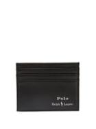 Matchesfashion.com Polo Ralph Lauren - Suffolk Logo-print Leather Cardholder - Mens - Black