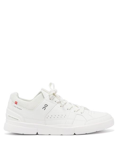Matchesfashion.com On - The Roger Clubhouse Faux-leather Trainers - Mens - White