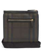 Burberry Beckley Leather-trimmed Messenger Bag