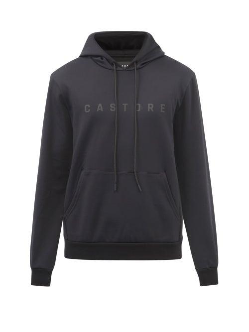Castore - Garcia Logo-print Jersey Hooded Sweatshirt - Mens - Black