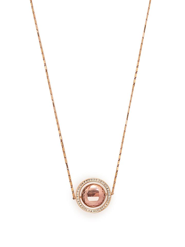 Marie Mas Diamond, Amethyst, Topaz & 18kt Rose-gold Necklace