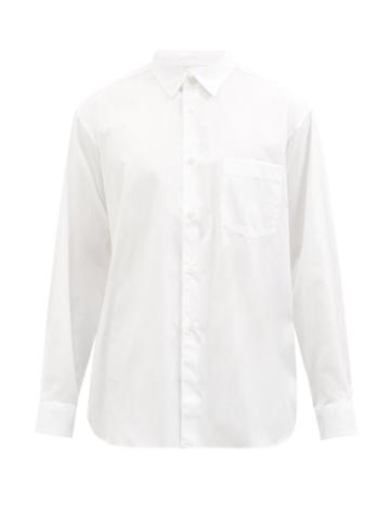 Comme Des Garons Shirt - Forever Cotton-poplin Shirt - Mens - White