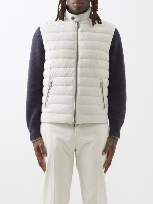 Ralph Lauren Purple Label - Varens Quilted Down Gilet - Mens - White