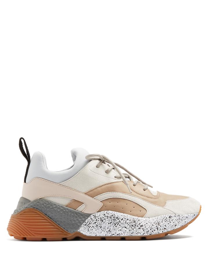 Stella Mccartney Eclypse Chunky-sole Faux-leather Trainers