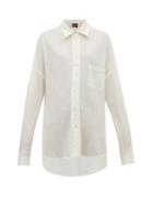 Matchesfashion.com Albus Lumen - X Woolmark Solis Merino Wool Shirt - Womens - Cream