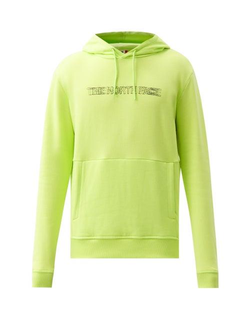 The North Face - Coordinates Cotton-jersey Hooded Sweatshirt - Mens - Green