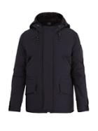 Yves Salomon Hooded Fur-lined Cotton-blend Parka