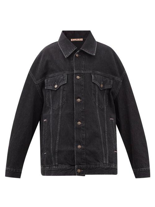 Acne Studios - Morris Oversized Denim Jacket - Womens - Black