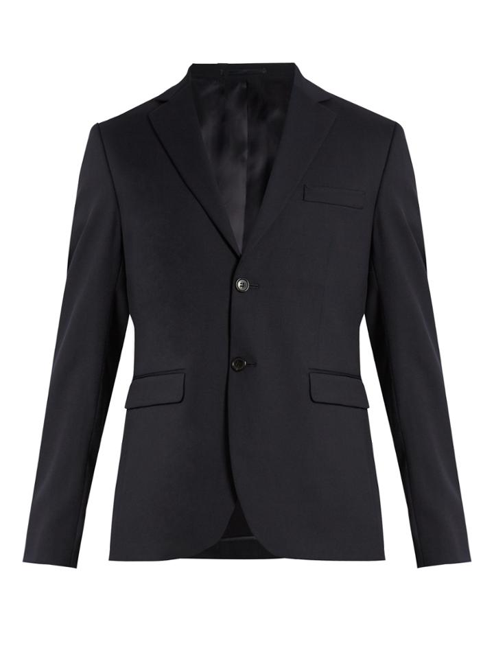 Acne Studios Kiruna Single-breasted Piqu Blazer