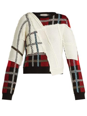 Preen By Thornton Bregazzi Rita Tartan Knit Sweater