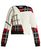 Preen By Thornton Bregazzi Rita Tartan Knit Sweater