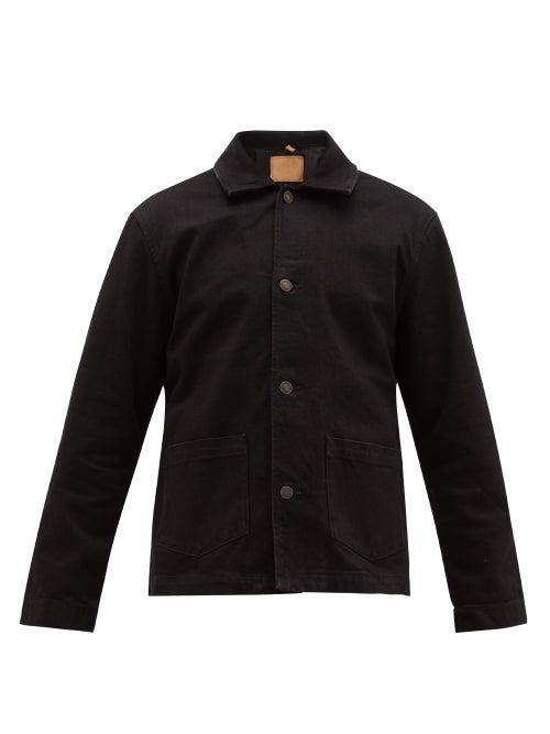 Matchesfashion.com Jeanerica Jeans & Co. - Denim Worker Jacket - Mens - Black