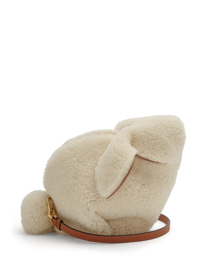 Loewe Bunny Shearling Cross-body Bag