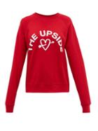 Matchesfashion.com The Upside - One Love Cotton Jersey Sweatshirt - Womens - Red