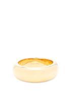 Matchesfashion.com Alexander Mcqueen - Hinged Polished Bangle - Womens - Gold