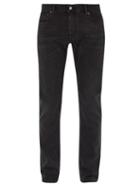 Matchesfashion.com Acne Studios - North Slim Leg Cotton Blend Jeans - Mens - Black