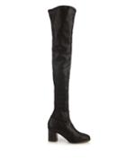 Edun Over-the-knee Lacquered-leather Boots