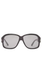 Matchesfashion.com Tom Ford Eyewear - Square Acetate Sunglasses - Mens - Black