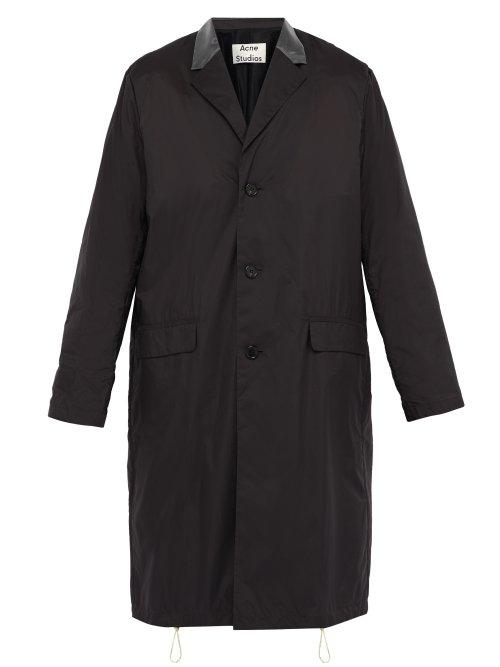 Matchesfashion.com Acne Studios - Sagan Single Breasted Technical Jacket - Mens - Black