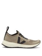 Matchesfashion.com Rick Owens - X Veja Logo Appliqu Trainers - Mens - Grey