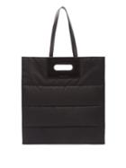 Matchesfashion.com Alexander Mcqueen - Leather Trim Quilted Tote Bag - Mens - Black