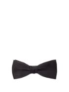 Matchesfashion.com Saint Laurent - Grosgrain-silk Bow Tie - Mens - Black