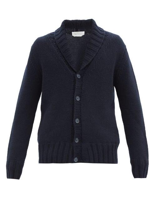 Matchesfashion.com Gabriela Hearst - Casa Shawl-collar Cashmere Cardigan - Mens - Navy
