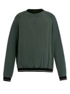 Haider Ackermann Contrasting Detail Silk-crepe Sweater