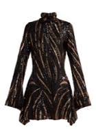 Halpern Sequinned Mini Dress