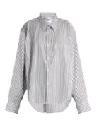 Vetements X Comme Des Garons Striped Shirt