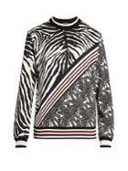 Dolce & Gabbana Zebra-print Cotton Sweatshirt