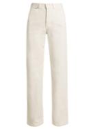 Rachel Comey Workwear High-rise Straight-leg Denim Jeans