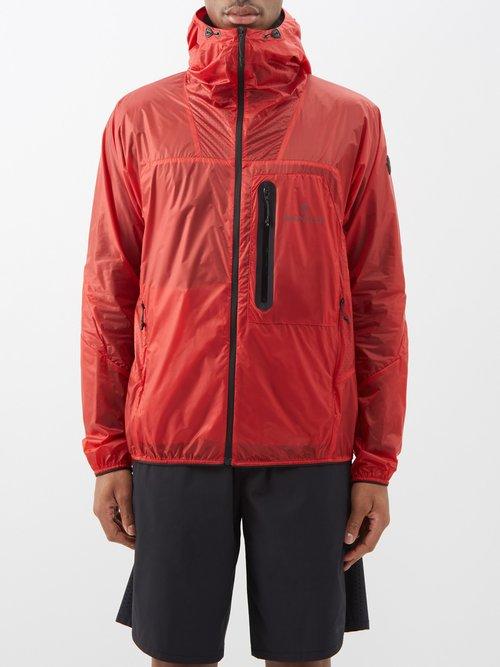 Moncler - Diadem Packable Winderbreak Jacket - Mens - Red