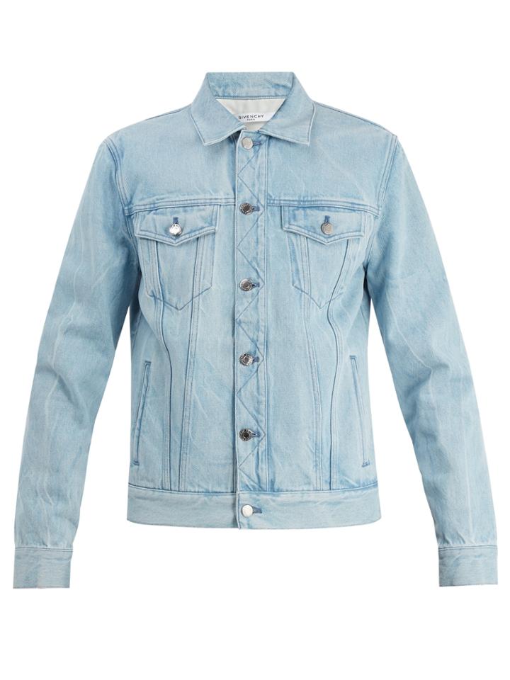 Givenchy Logo-print Denim Jacket