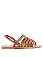 Matchesfashion.com K.jacques - Homere Leather Sandals - Womens - Tan