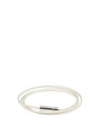Matchesfashion.com Le Gramme - 11g Sterling-silver Triple-cable Bracelet - Mens - Silver