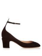 Valentino Tan-go Suede Pumps