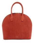 Mansur Gavriel Blue-lined Top-handle Leather Bag