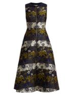 Roksanda Serra Floral-jacquard Sleeveless Dress