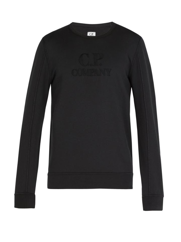 C.p. Company Embroidered-logo Sweatshirt