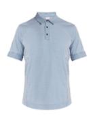 Matchesfashion.com S0rensen - Driver Polo Shirt - Mens - Light Blue