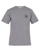 Matchesfashion.com A.p.c. - Arrol Logo Print Cotton Blend T Shirt - Mens - Grey